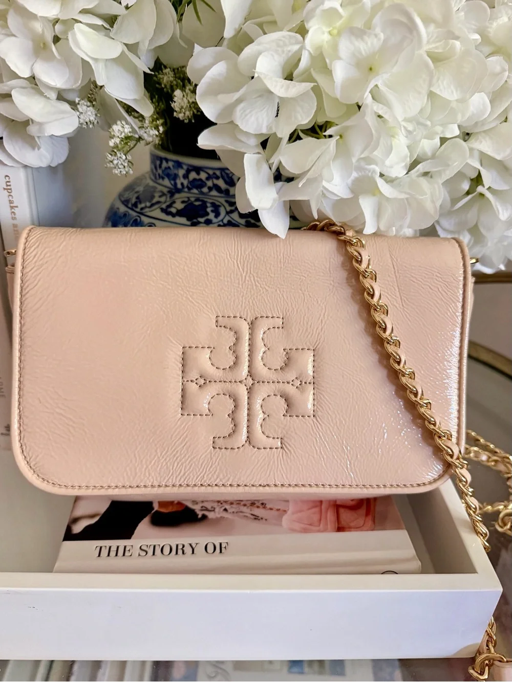 Tory Burch compact leather